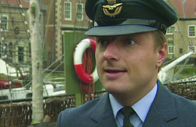jason McCartney when serving in the RAF