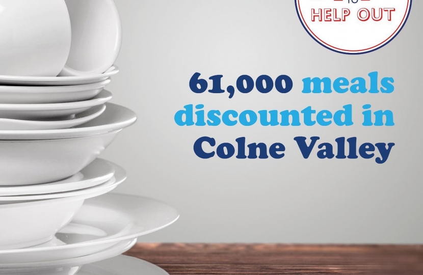 61,000 meals discounted in Colne Valley