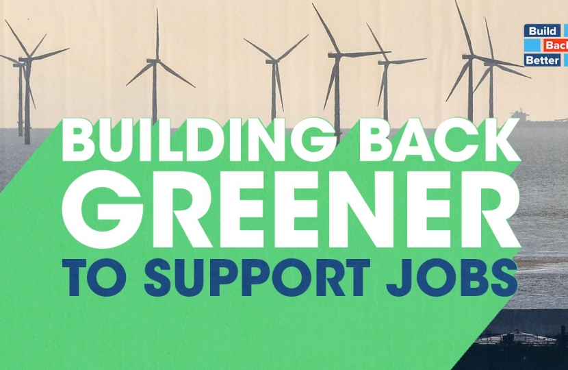 Building Back Greener to Support Jobs