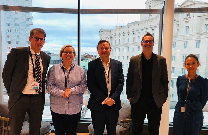 Jason McCartney MP visits Channel4's new HQ in Leeds