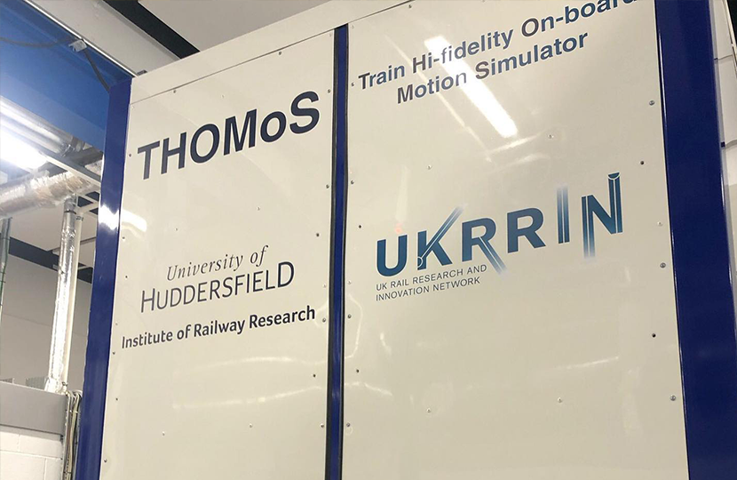 Jason McCartney visits the Institute of Railway Research at the University of Huddersfield