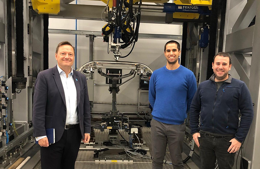 Jason McCartney visits the Institute of Railway Research at the University of Huddersfield