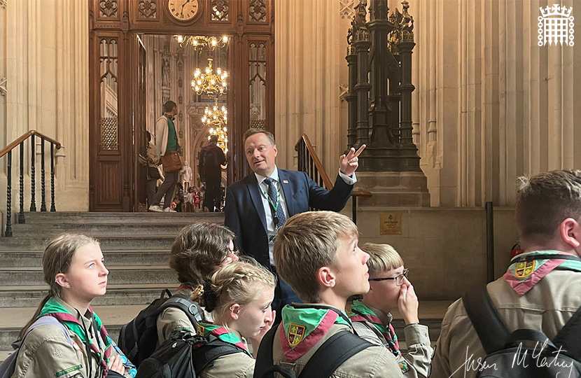 Jason McCartney MP invites Colne Valley constituents to the Houses of Parliament