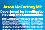 Jason McCartney MP made a Personal Private Secretary (PPS) for Simon Clarke MP
