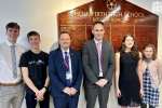 Jason McCartney MP visits Holmfirth High School roll of honour winners
