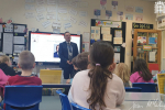 Jason McCartney MP visits Holmfirth Junior, Infant & Nursery school to talk about Laws, Rules and Democracy
