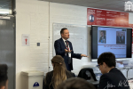 Jason McCartney MP visits Year 10 Citizenship students at Moor End Academy