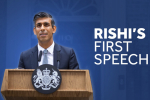 Prime Minister Rishi Sunak's statement on the steps of Downing Street