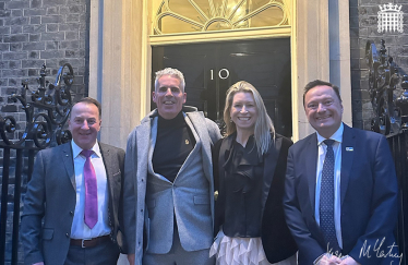 Jason McCartney MP joins the 'Local Food and Farming' reception at Number 10 with local businesses